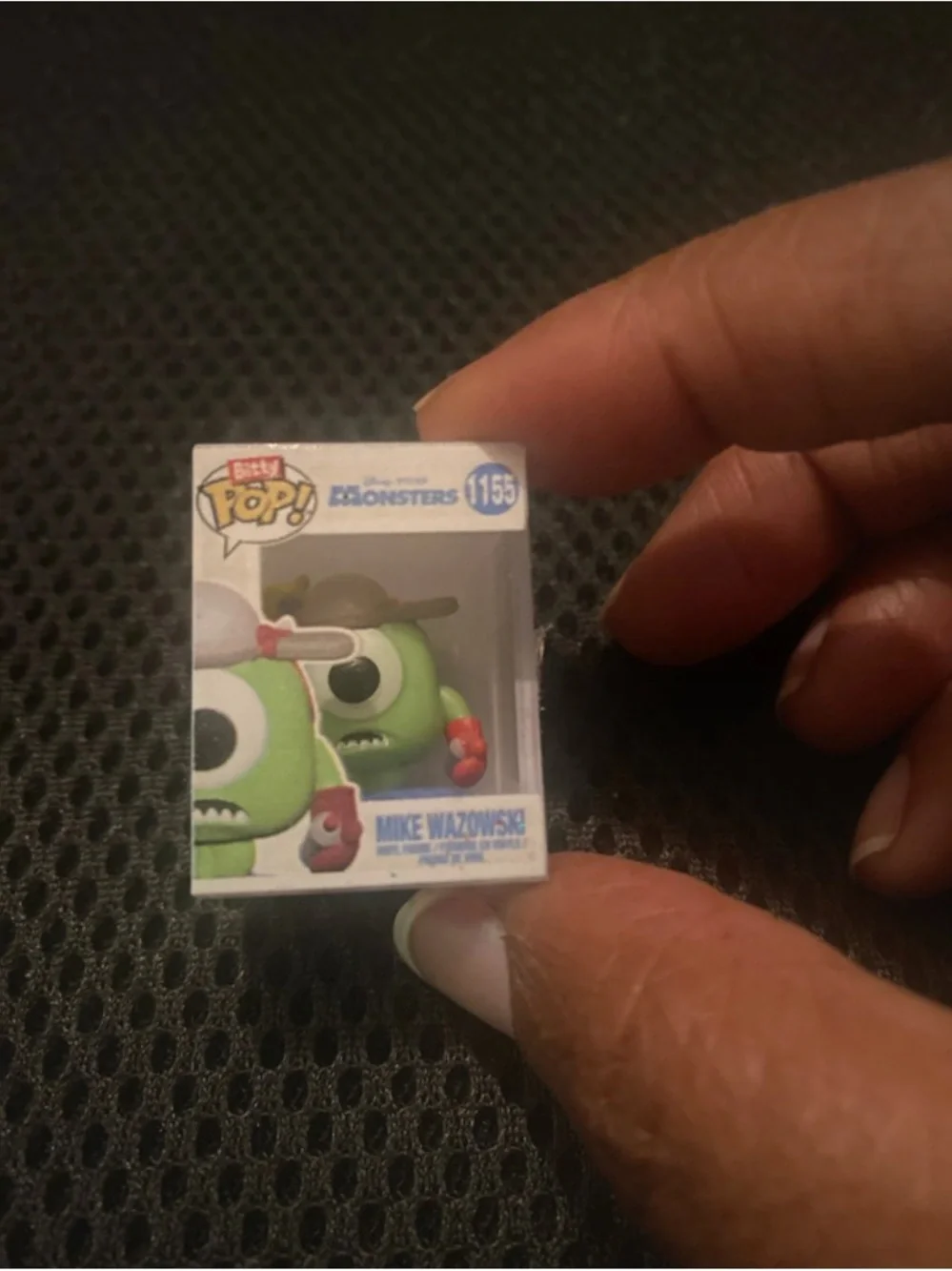 Funko Mike Wazowski Mini Figure - Green with Red Accent
